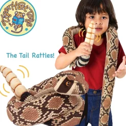 Rambo The Rattlesnake - 55 Inch Plush with Rattle in Tail!