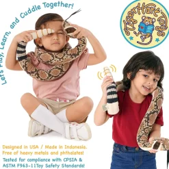 Rambo The Rattlesnake - 55 Inch Plush with Rattle in Tail!