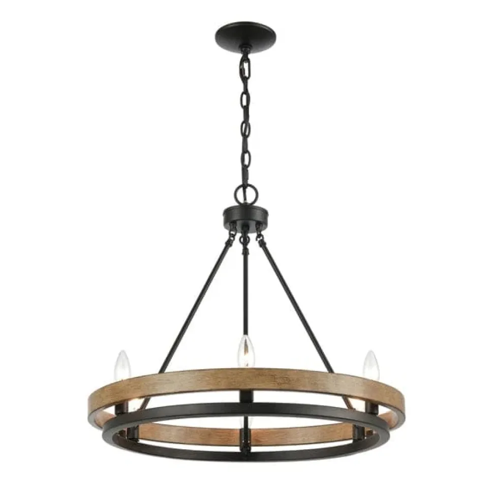 Ramsey 8-Lght Chandelier & Aspen