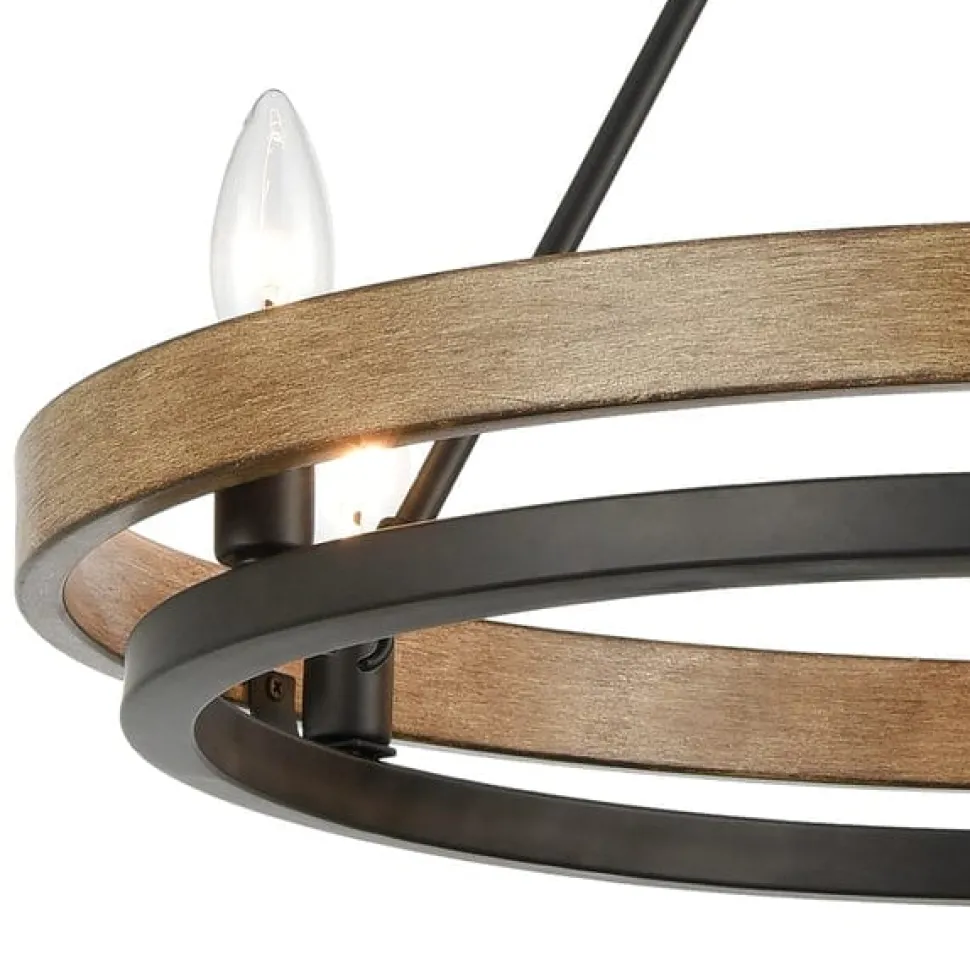 Ramsey 8-Lght Chandelier & Aspen