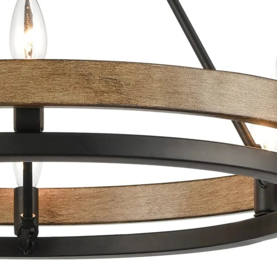Ramsey 8-Lght Chandelier & Aspen