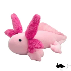 Realistic Pink Stuffed Axolotl by Wild Planet