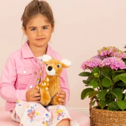 Realistic Plush Fawns-Standing or Lying Eco-friendly plush toys by Teddy Hermann