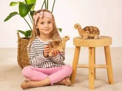 Realistic Plush Small Tortoise 20 cm - plush toy by Teddy Hermann