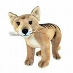 Realistic Plush Standing Tasmanian Tigers Large and Small Size