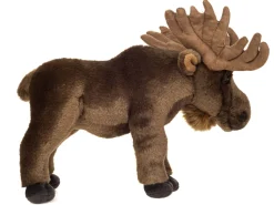 Realistic Standing Plush Moose 30 cm by Teddy Hermann