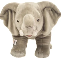 Realistic XL Plush Elephant Standing 60 cm by Teddy Hermann