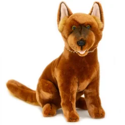 Red Australian Kelpie Dog Handmade Realistic Eco-friendly 11"