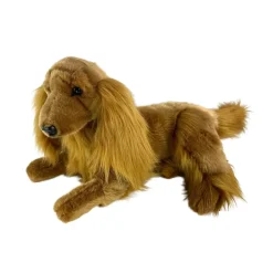 Red Cocker Spaniel Life-like Large Plush Dog by Bocchetta