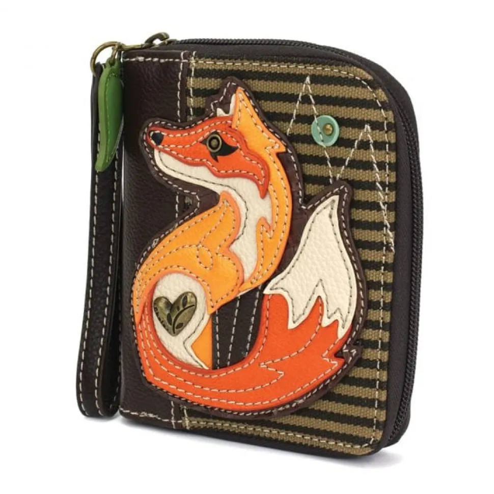 Red Fox Collection by Chala! Keychain, Crossbody, Wallet*