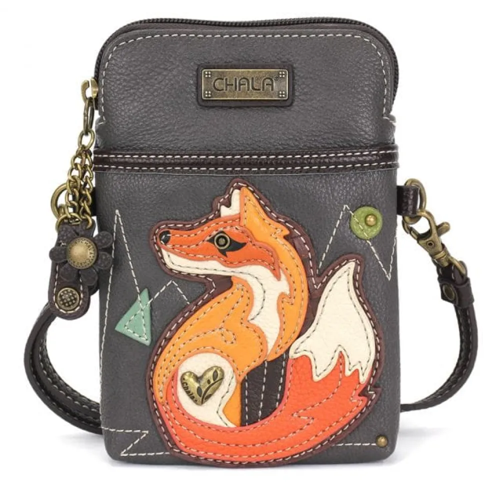 Red Fox Collection by Chala! Keychain, Crossbody, Wallet*