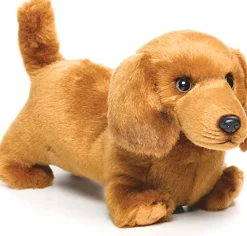 Red Plush Dachshund Puppy by Nat & Jules