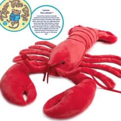 Red Plush Lobser-Realistic Live Size 13 Inch Stuffed Animal
