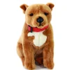 Red Staffordshire Plush Dog by Bocchetta