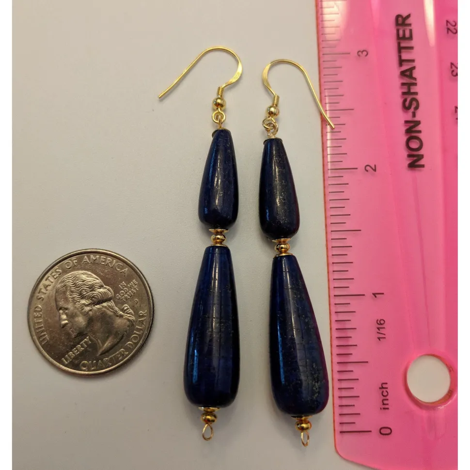 REGENZ Gemstone Earrings-Jade, Turquoise, Coral, Citrine, Pearls, Lapis HANDMADE with Love!