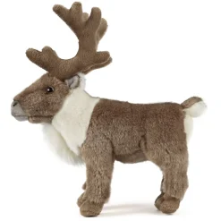 Reindeer Standing Realistic Plush Eco Friendly