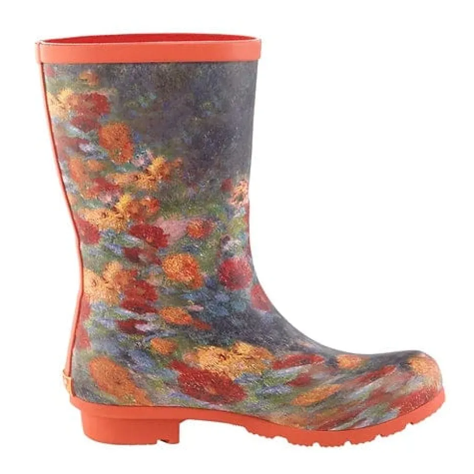 Renoir Le Jardin Rue Cortot A Montmarte Red Rain Collection