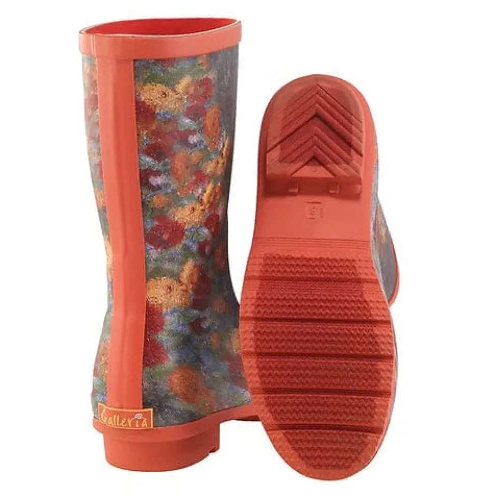 Renoir Le Jardin Rue Cortot A Montmarte Red Rain Collection