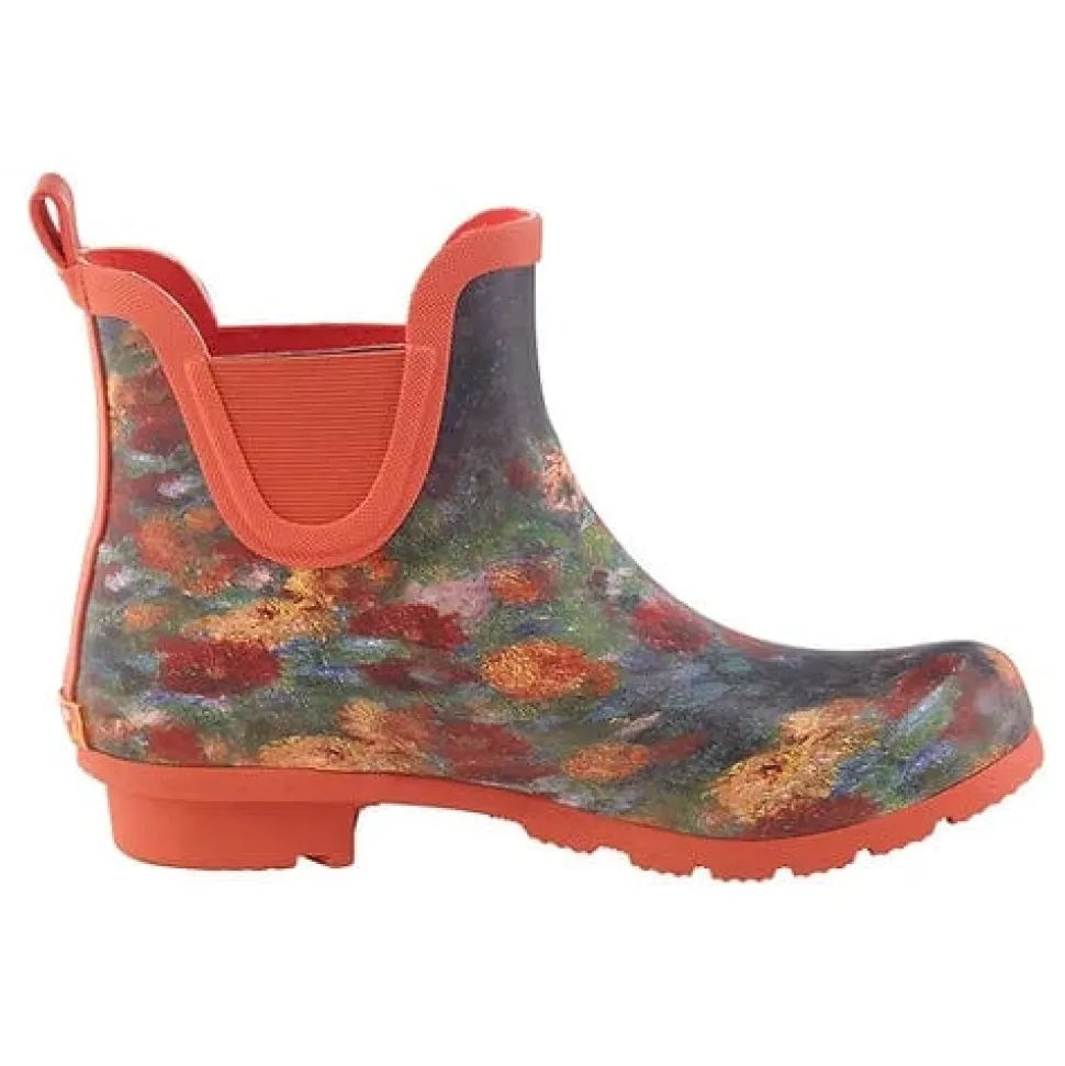 Renoir Le Jardin Rue Cortot A Montmarte Red Rain Collection