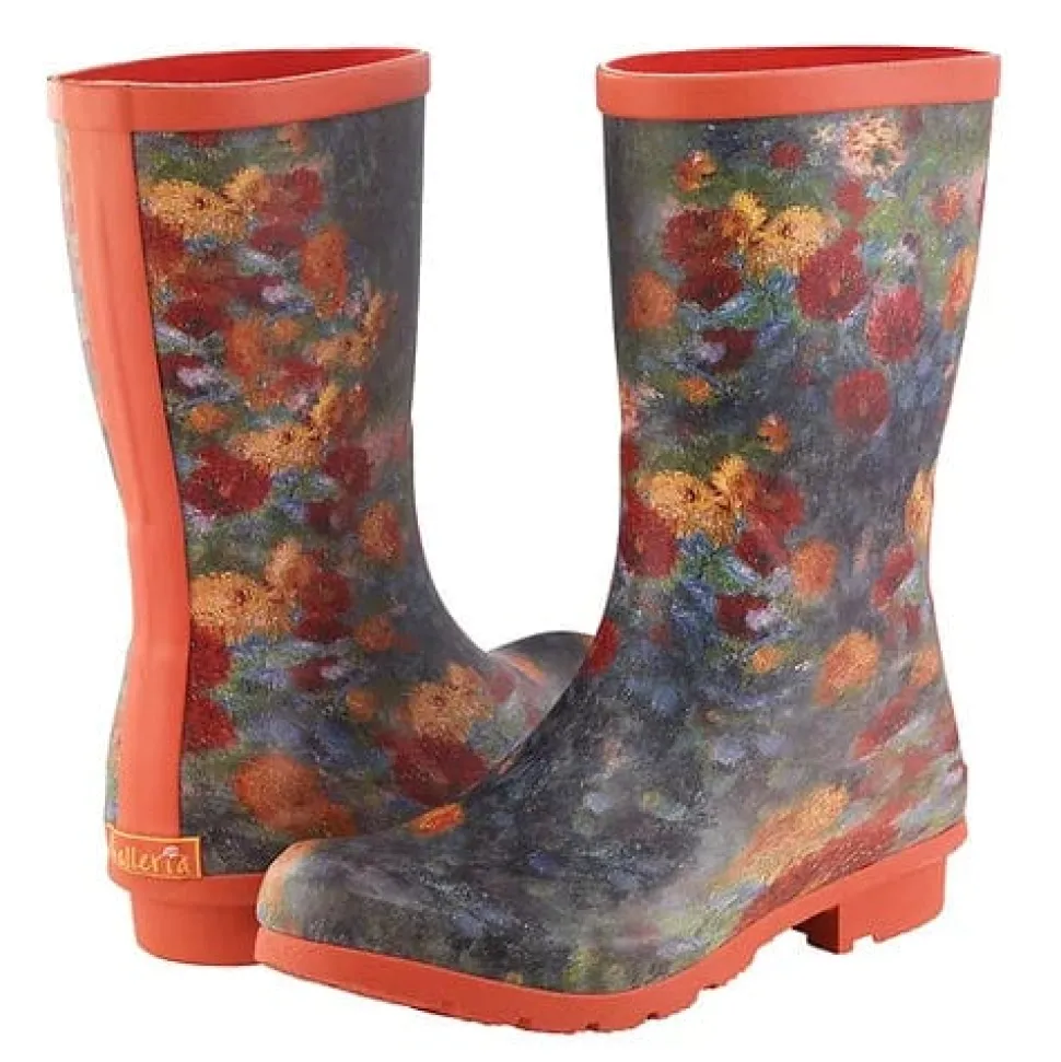 Renoir Le Jardin Rue Cortot A Montmarte Red Rain Collection