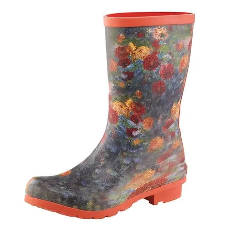 Renoir Le Jardin Rue Cortot A Montmarte Red Rain Collection