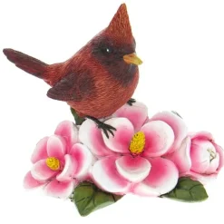 Resin Cardinal Flower Figurines