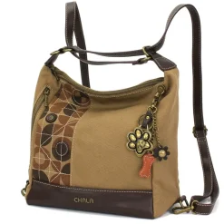 Retro Convertible Backpack Purse by Chala Vegan