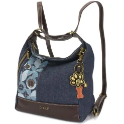 Retro Convertible Backpack Purse by Chala Vegan