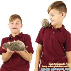 Reuben The Rat Plush Norway Rat Realistic