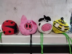 Reusable Waterproof Shopping Bags Pig Cow Honeybee Ladybug