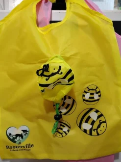 Reusable Waterproof Shopping Bags Pig Cow Honeybee Ladybug