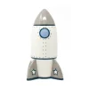 Rocket Ship-Cutest Piggy Banks for Kids Hand Painted*