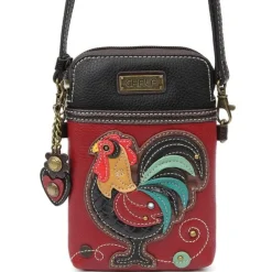ROOSTER - CELL PHONE XBODY PURSE by Chala