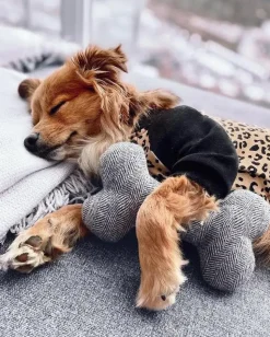 Rooterville Tweed Dog Toy Four Sizes-TOUGH, ECO-FRIENDLY, MADE IN THE USA