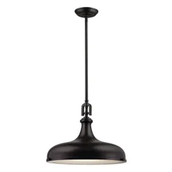 Rutherford 1-Lght Pndnt W/Metal Shade