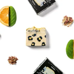 Sahara Leopard Print Luxury Bar Soap by Finchberry Made in the USA