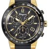 Salvatore Ferragamo F-80 Chrono Rubber Strap Watch, 44mm NWT
