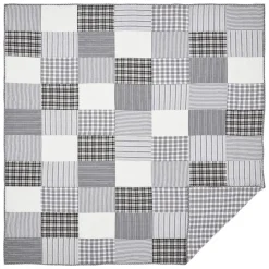Sawyer Mill Black Patchwork Farmhouse Quilts