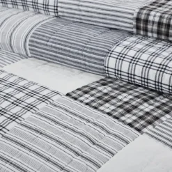 Sawyer Mill Black Patchwork Farmhouse Quilts