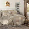 Sawyer Mill Charcoal Patchwork Farmhouse Quilts