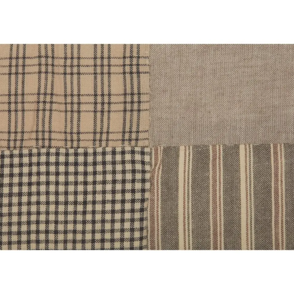 Sawyer Mill Charcoal Patchwork Farmhouse Quilts