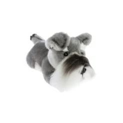 Schnauzer - 35cm Sitting Plush Dog