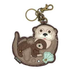 Sea Otter Collection by Chala Keychain, Crossbody Vegan