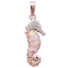 Seahorse Necklace 925 Sterling Silver-Rose Gold Plated or Silver