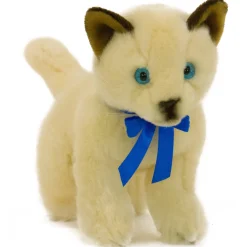 Seal Point Siamese Plush Kitten Realistic