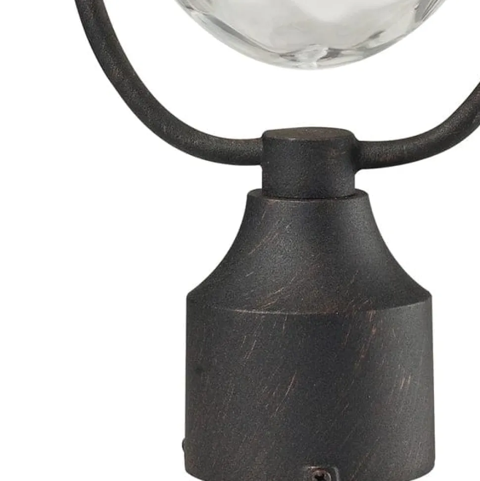 Searsport 1-Lght Post Mount Weathered Charcoal