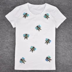 Sequin Bee Shirt-ADORABLE and Classy for the Ladies!