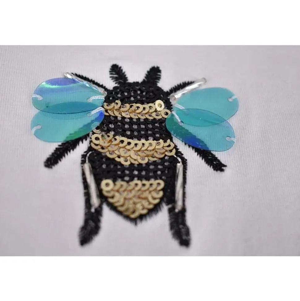 Sequin Bee Shirt-ADORABLE and Classy for the Ladies!