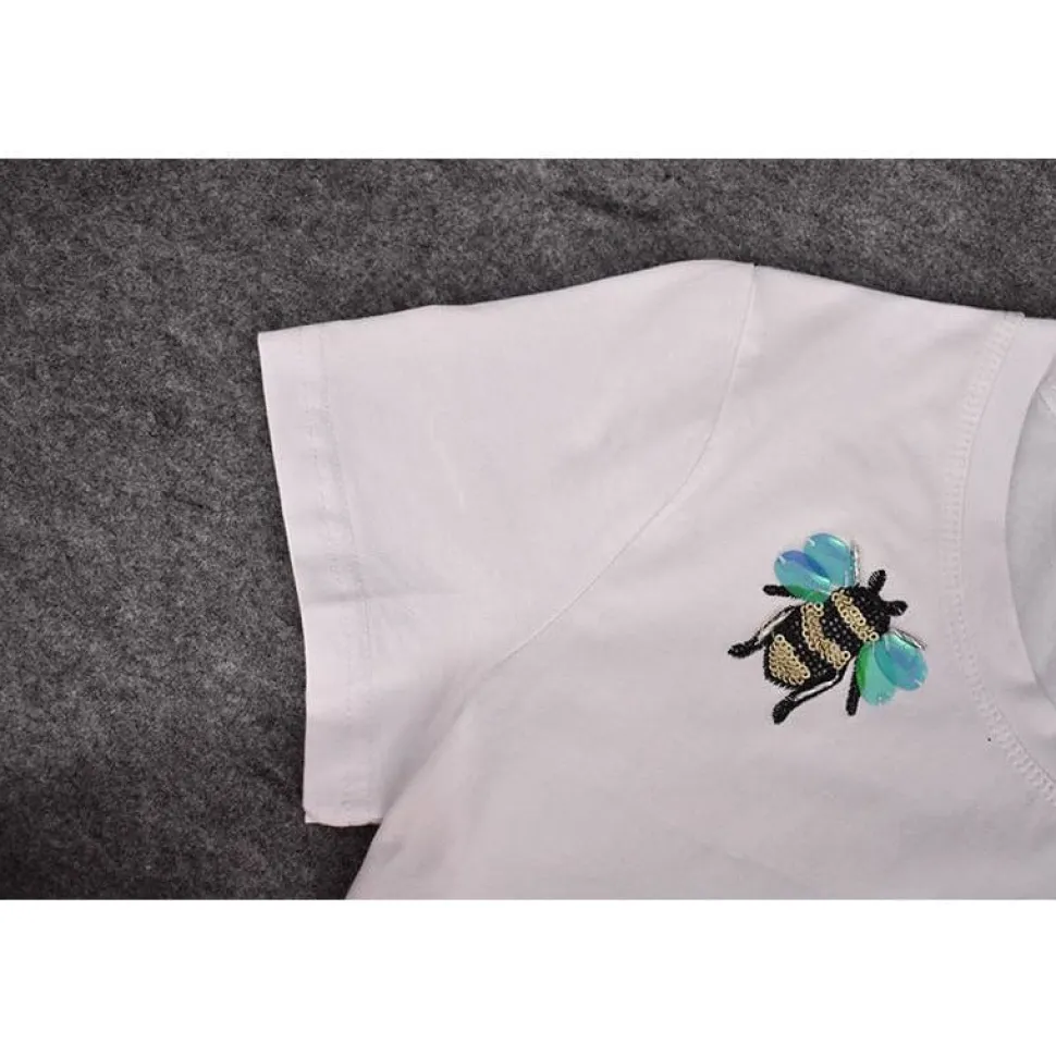 Sequin Bee Shirt-ADORABLE and Classy for the Ladies!