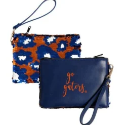 Sequined Reversible Wristlet Gators, FSU or Razorbacks*